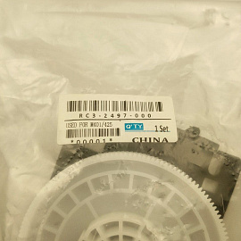 RC3-2497 / RU7-0376 Держатель с шестерней привода картриджа в сборе для HP LJ Pro 400 M401, M425 и Color M451, MFP M475